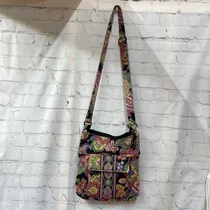 Vera Bradley floral crossbody handbag